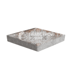 Тротуарная плитка 3D, сомон на камне, 6 см