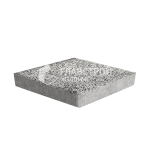 Тротуарная плитка 3D, антрацит с гранитной крошкой, 6 см